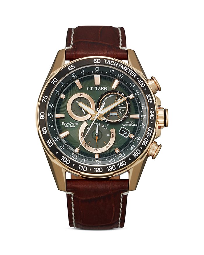 

Часы Citizen Eco-Drive PCAT, 43 мм, зеленый