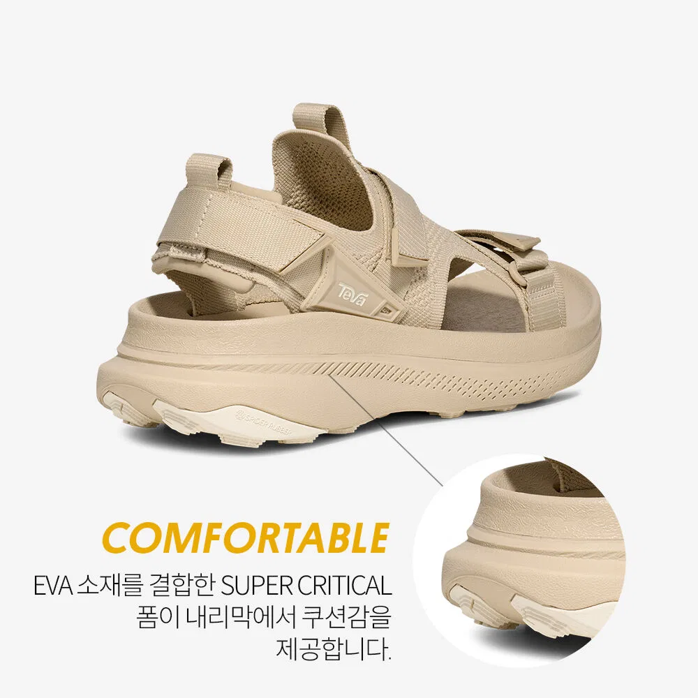 Мужские беговые сандалии Teva Aventrail оранжевые — фото 4