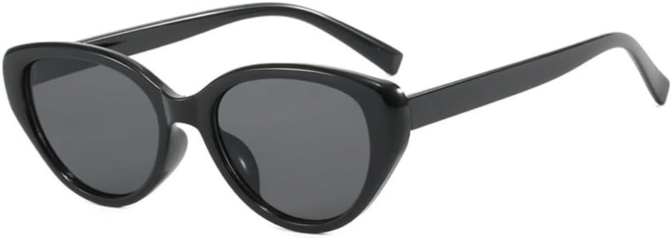 

Модные солнцезащитные очки «кошачий глаз» для женщин, ретро-градиентные, с защитой от УФ-излучения UV400, для мужчин, трендовые солнцезащитные очки «зеленый чай» TKKTLLT, Black Grey