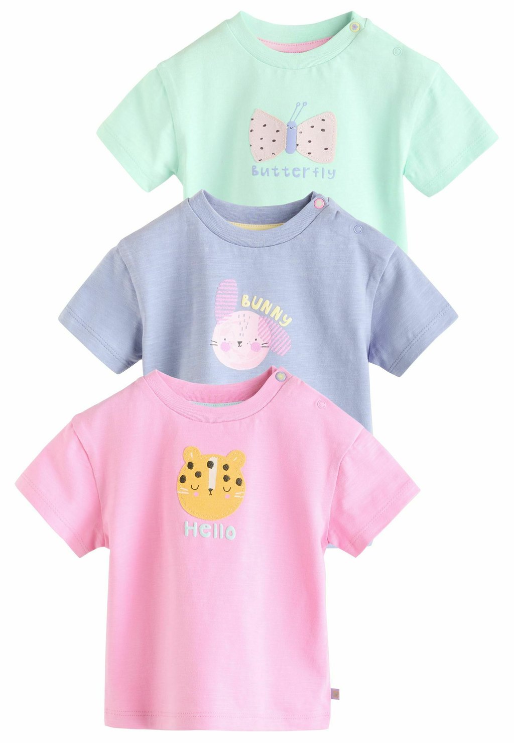 

Футболка с принтом REGULAR FIT Next, цвет Blue Green Purple Pastels