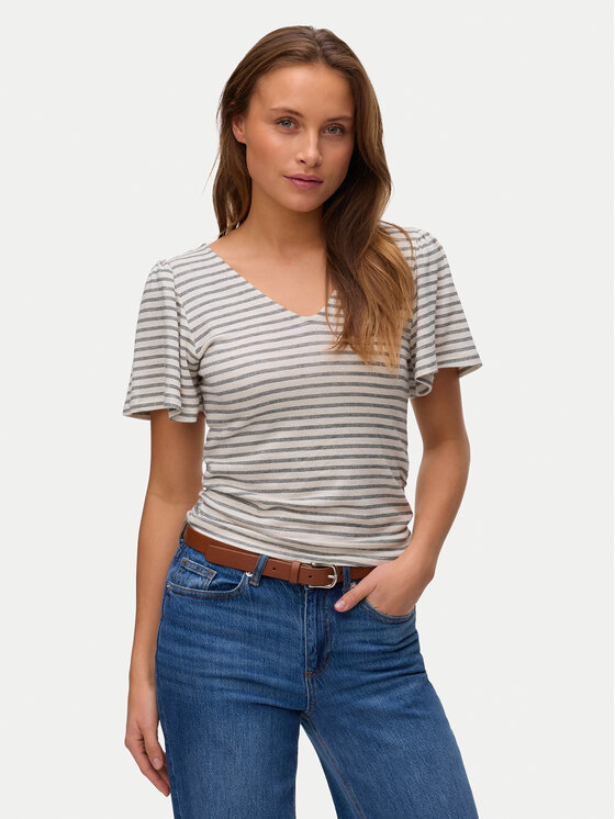 

Блузка обычного кроя Gina 10325611 Vero Moda, бежевый