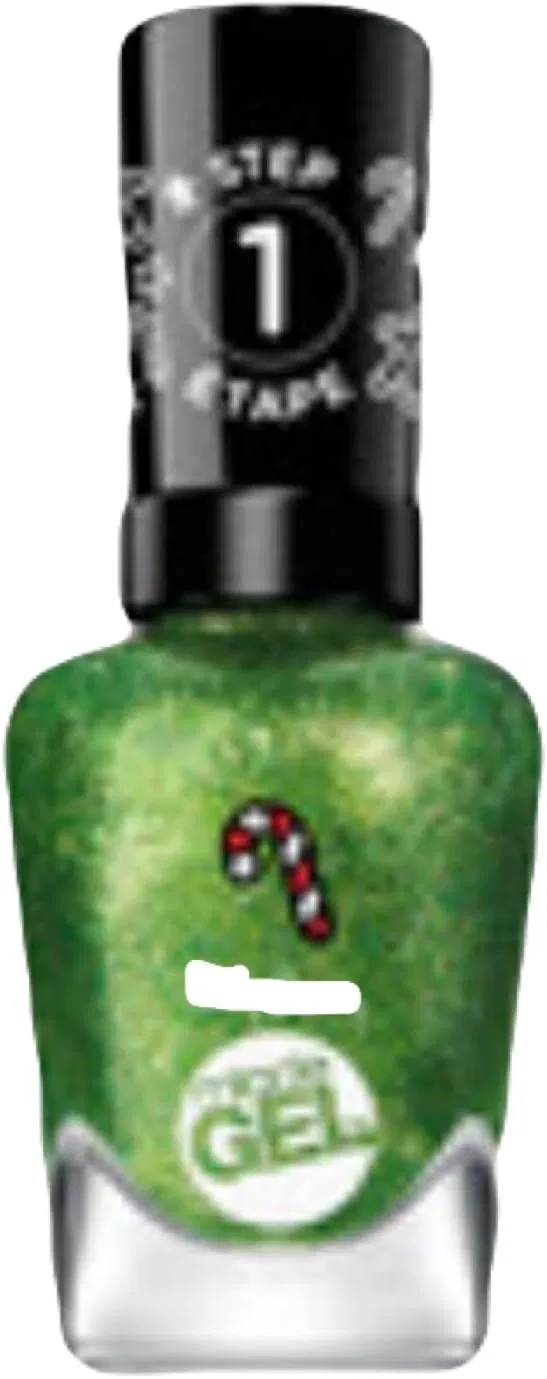 Гель-лак Sally Hansen Holiday Collection с блестками, 1 шт., прозрачный