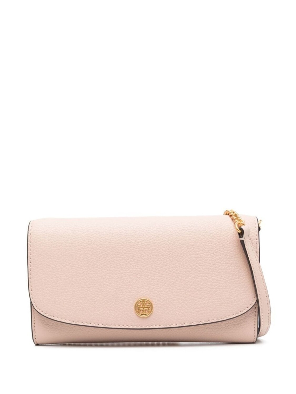 

Tory Burch кошелек Robinson с цепочкой, розовый
