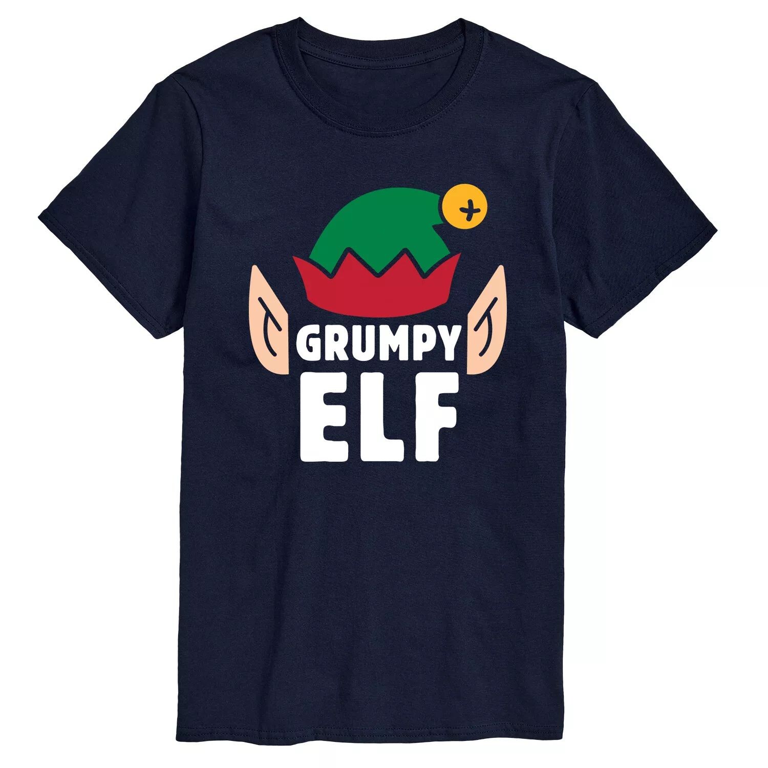 

Футболка Big & Tall Grumpy Elf Licensed Character, синий