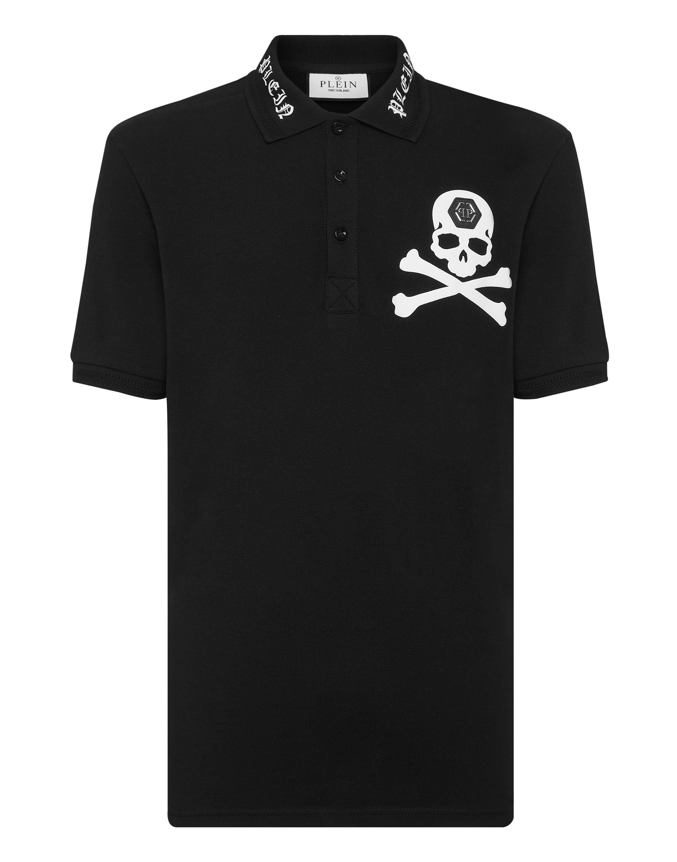 

Рубашка поло SS Skull&Bones PHILIPP PLEIN, черный
