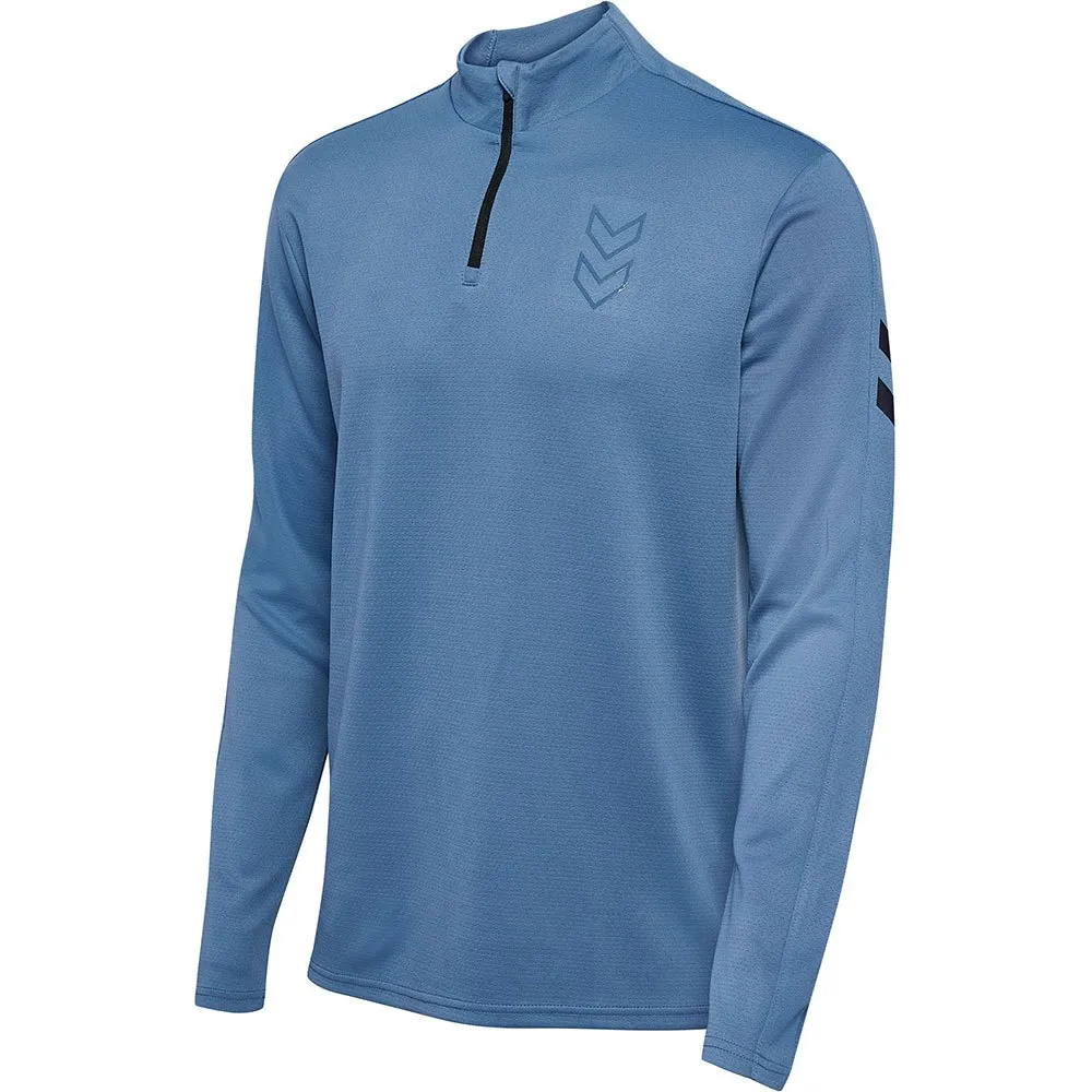 

Толстовка Hummel Active Poly half zip, синий