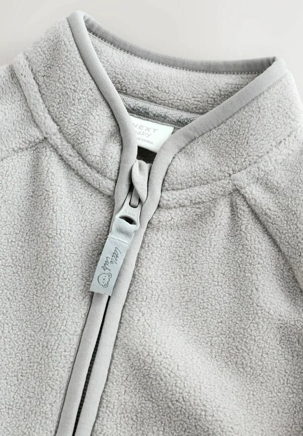 Куртка из микрофлиса стандартного кроя Next, Grey — фото 3