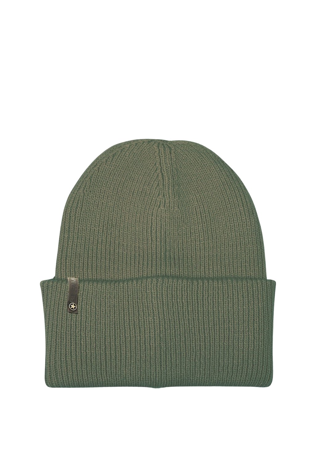 

Шапка DEEP CUFFED Be Famous, цвет olive green