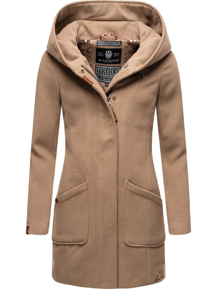 

Пуховик Marikoo, цвет taupe grey