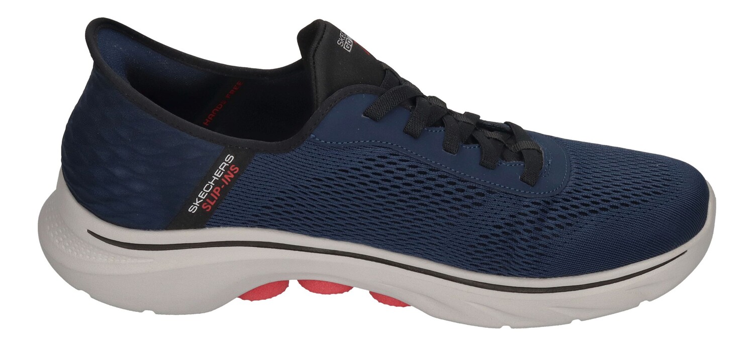 Низкие кроссовки Skechers Low GO WALK 7 FREE HAND 2 216648, синий — фото 4