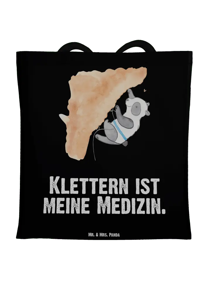 

Сумка для переноски Mr & Mrs Panda Panda Klettern, черный