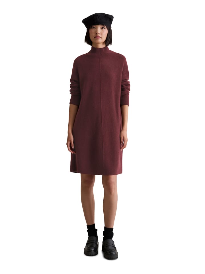 

Платье обычного трикотажа темно-бордового цвета Marc O'Polo DENIM