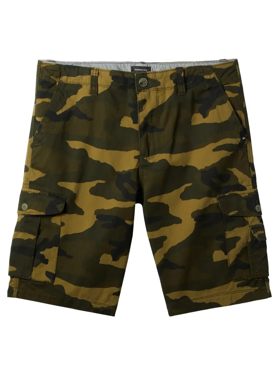 

Шорты карго Quiksilver "Crucial Battle", цвет Thyme Everyday Camo