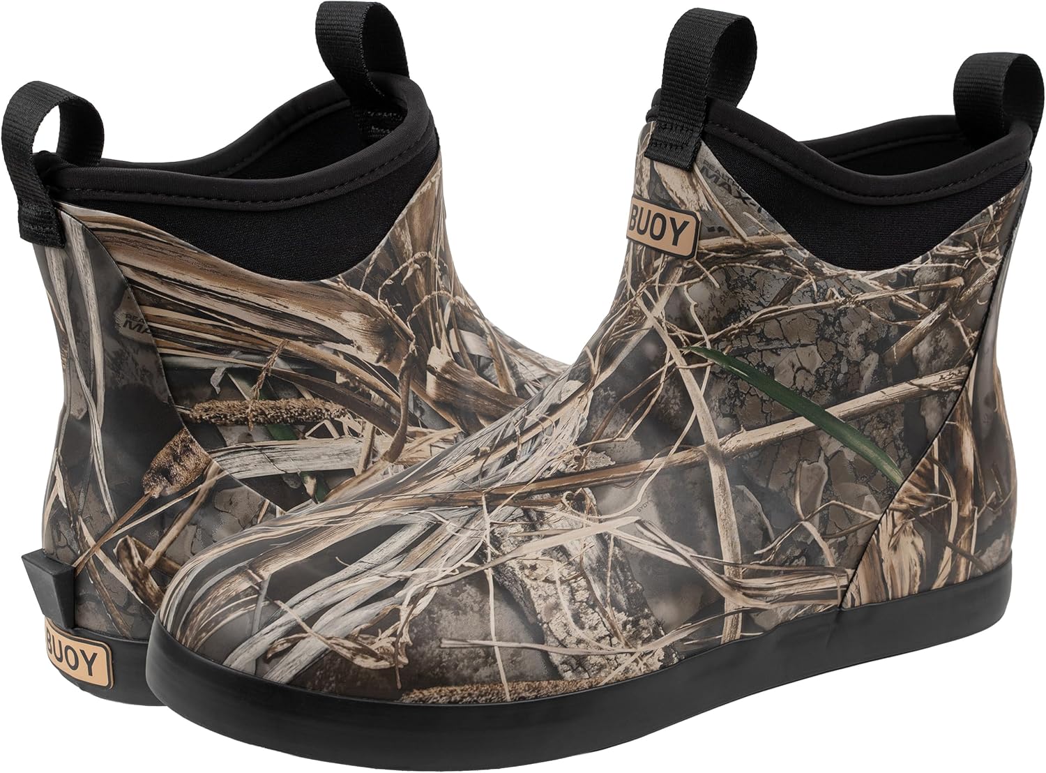 

Сапоги Buoy для мужчин - короткие дождевые сапоги для мужчин Buoy Boots, Realtree Max-7 Camo