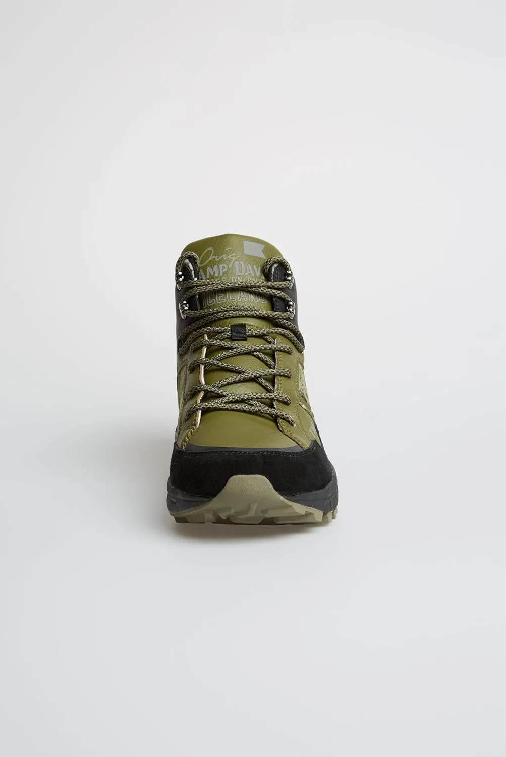 Мужские высокие походные кроссовки CAMP DAVID, Khaki Camouflage — фото 3