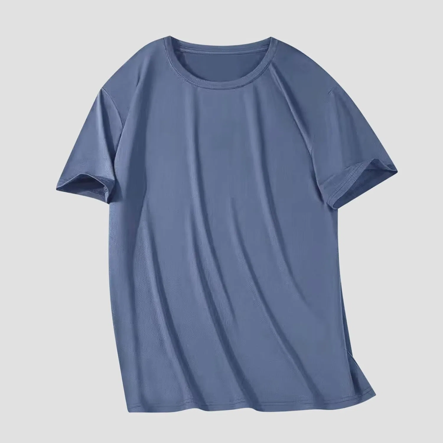 Футболка мужская с круглым вырезом, Light Blue, Generic — фото 3