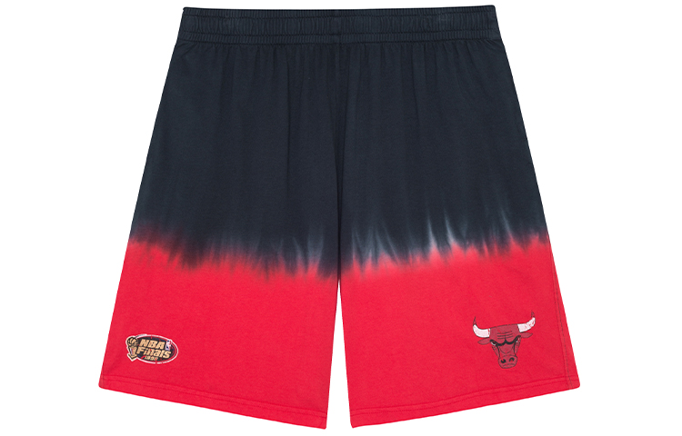 

Mitchell Ness Баскетбольные шорты мужские, черно-красные