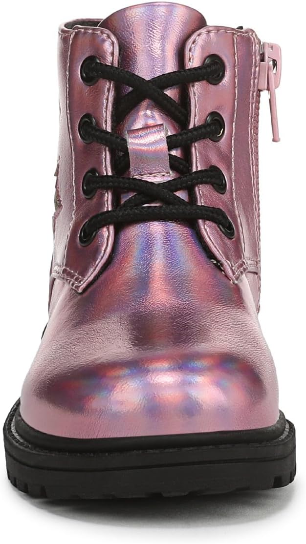 Blowfish Malibu детские оксфорды Rena-ti для девочек, Fuchsia Pink/Rainbow Glitter — фото 2
