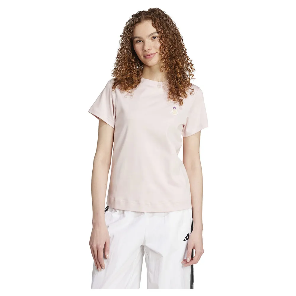 

Футболка с коротким рукавом adidas Cat Patch Graphic, бежевый