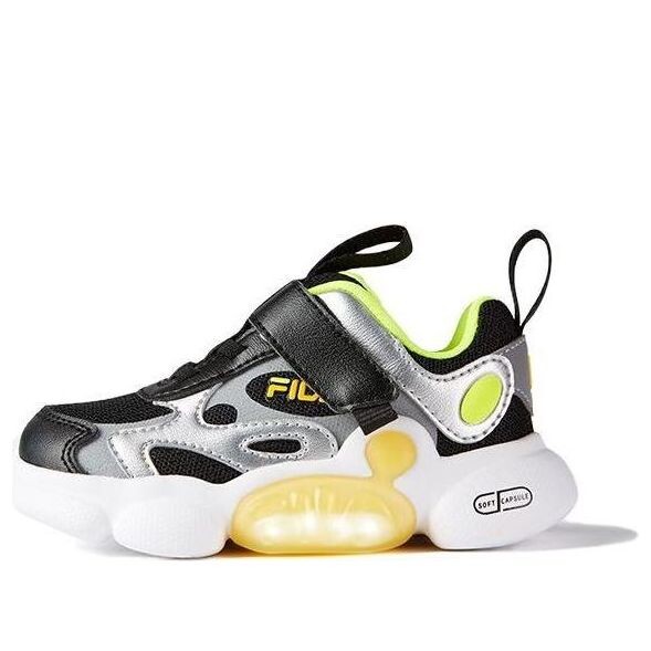 

Кроссовки sport sneakers 'silver black green' Fila, черный