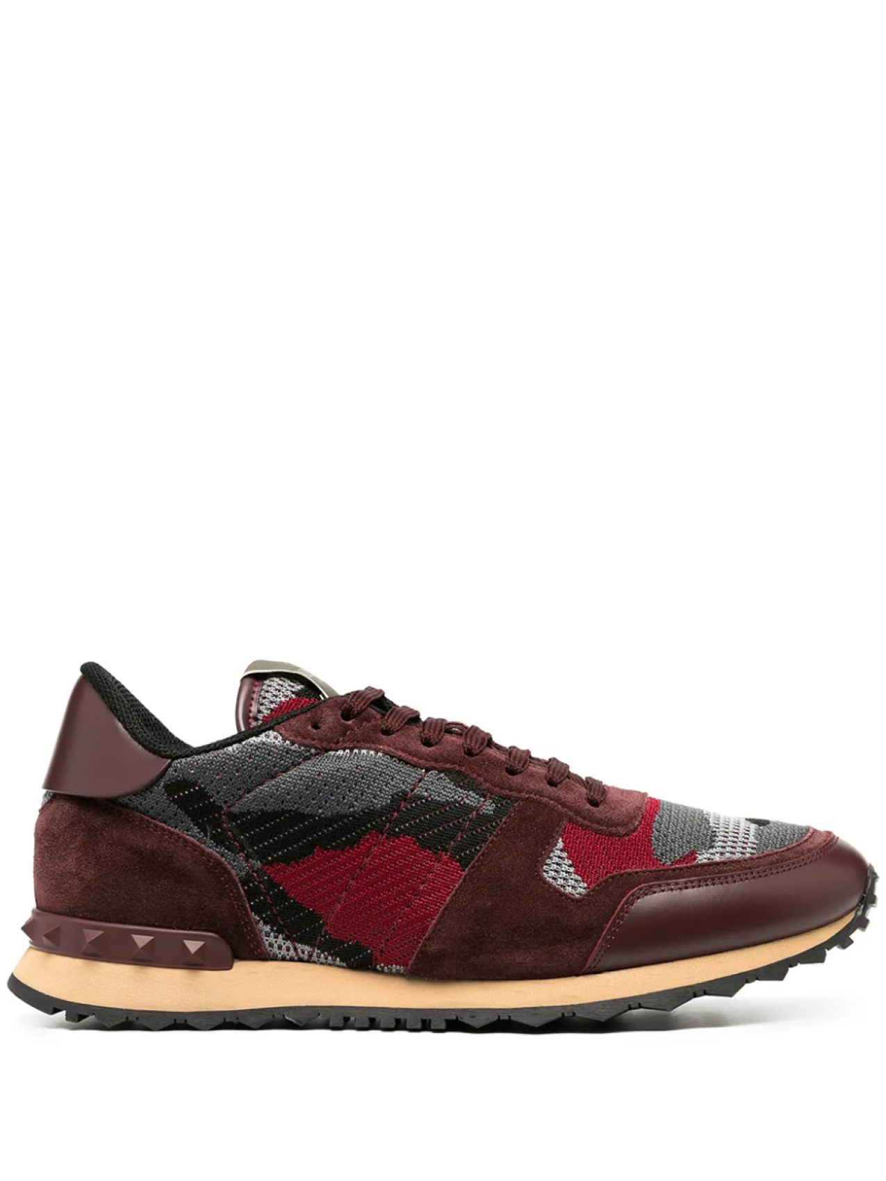 

Valentino Garavani кроссовки Rockrunner с камуфляжным принтом, красный