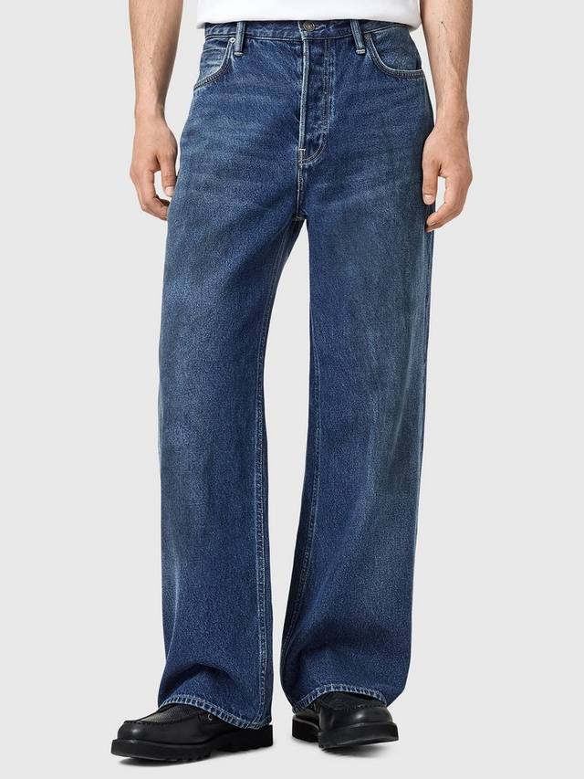 

Джинсы Lenny Slim Fit AllSaints, Blue Indigo