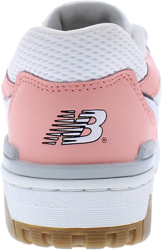 Кроссовки New Balance 550 для мальчиков, серебристый/розовый/белый — фото 3
