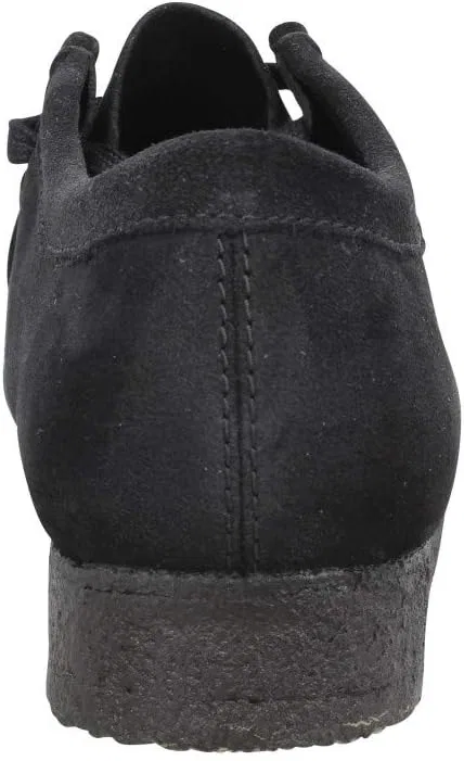 Туфли Clarks Originals Herren Wallabee Chaussures à Lacets, Black (Black Suede) — фото 4