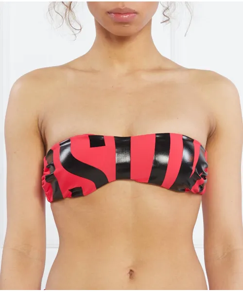 

Верх бикини Moschino Swim, красный