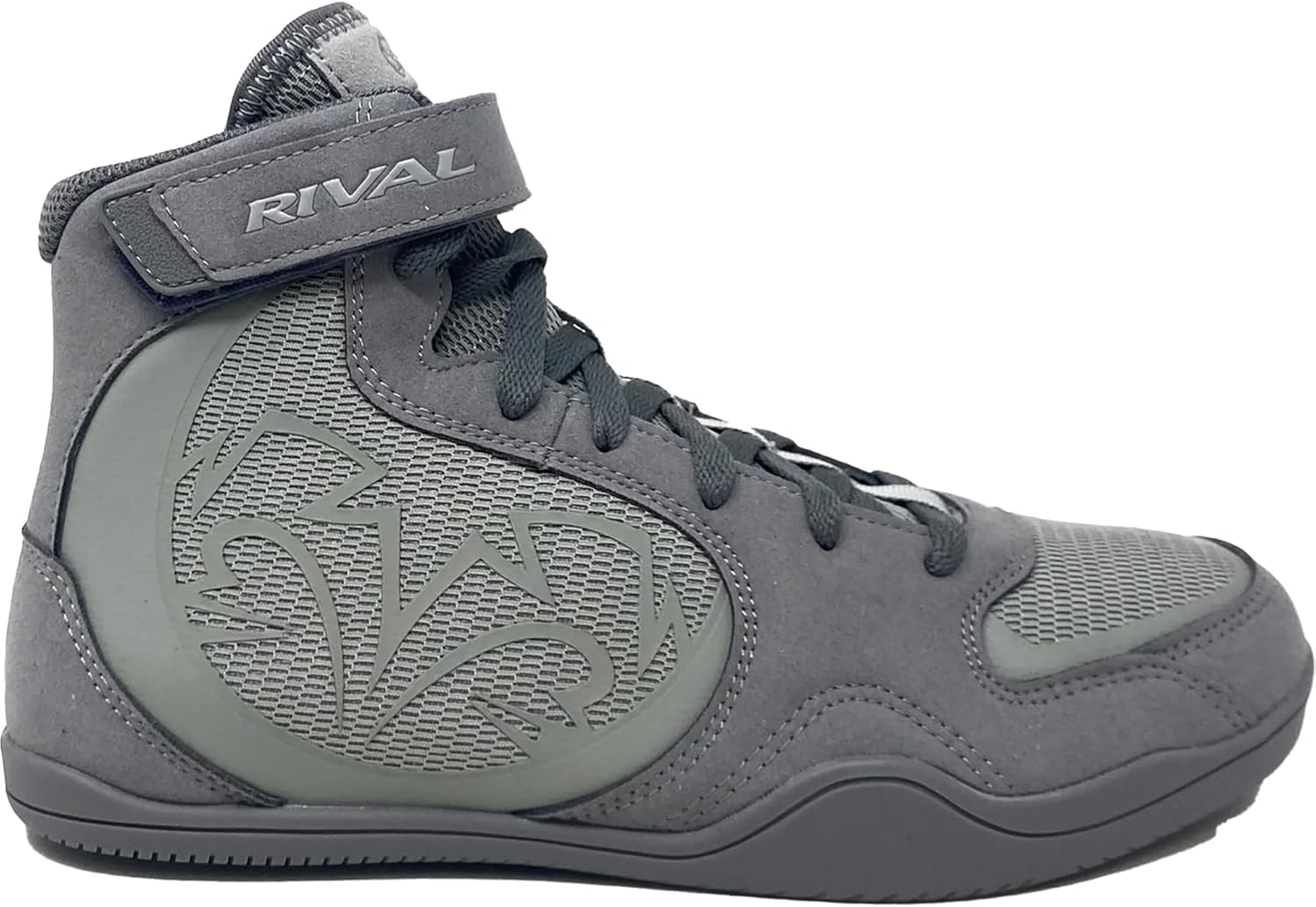 Боксерские кроссовки RIVAL Boxing RSX-Genesis 3 с низким верхом, надежным ремешком на щиколотке, формованной стелькой из EVA и легкой конструкцией, серый — фото 2