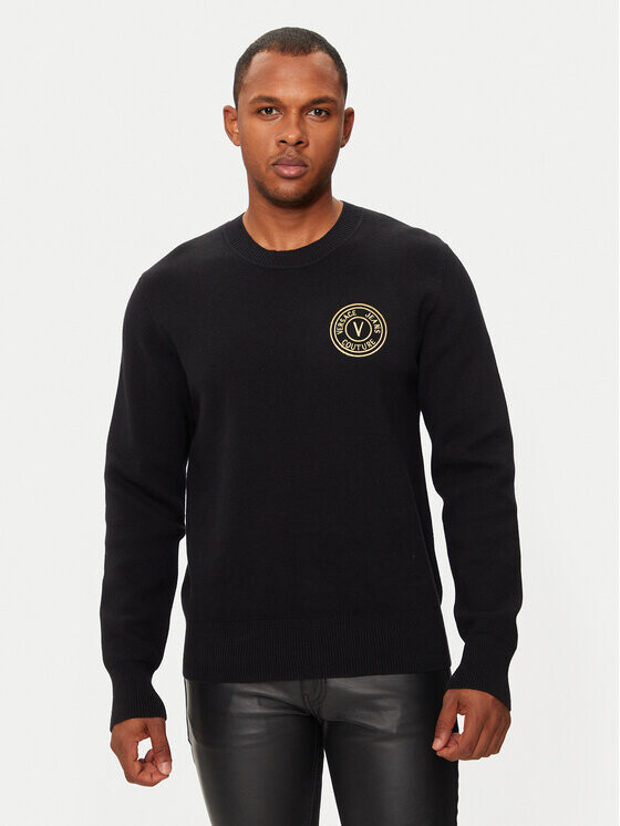 

Свитер обычного кроя Versace Jeans Couture, черный