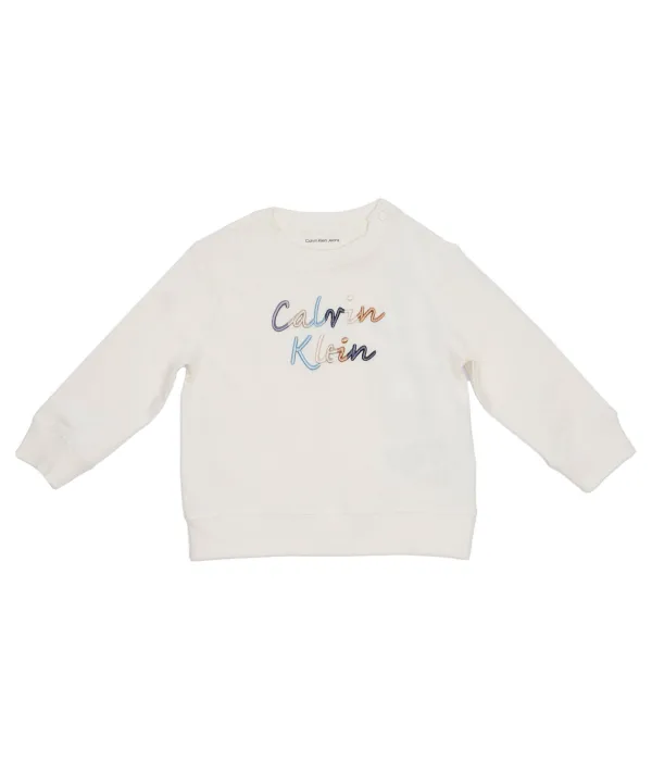 Спортивный костюм Regular fit Calvin Klein Jeans, бежевый — фото 2