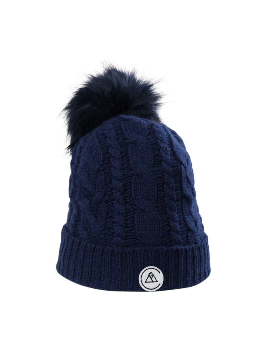 

Шапка CASH-MERE.CH Beanie, темно-синий