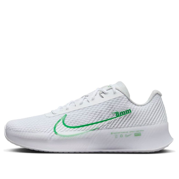 

Кроссовки court air zoom vapor 11 hc 'white kelly green' Nike, белый