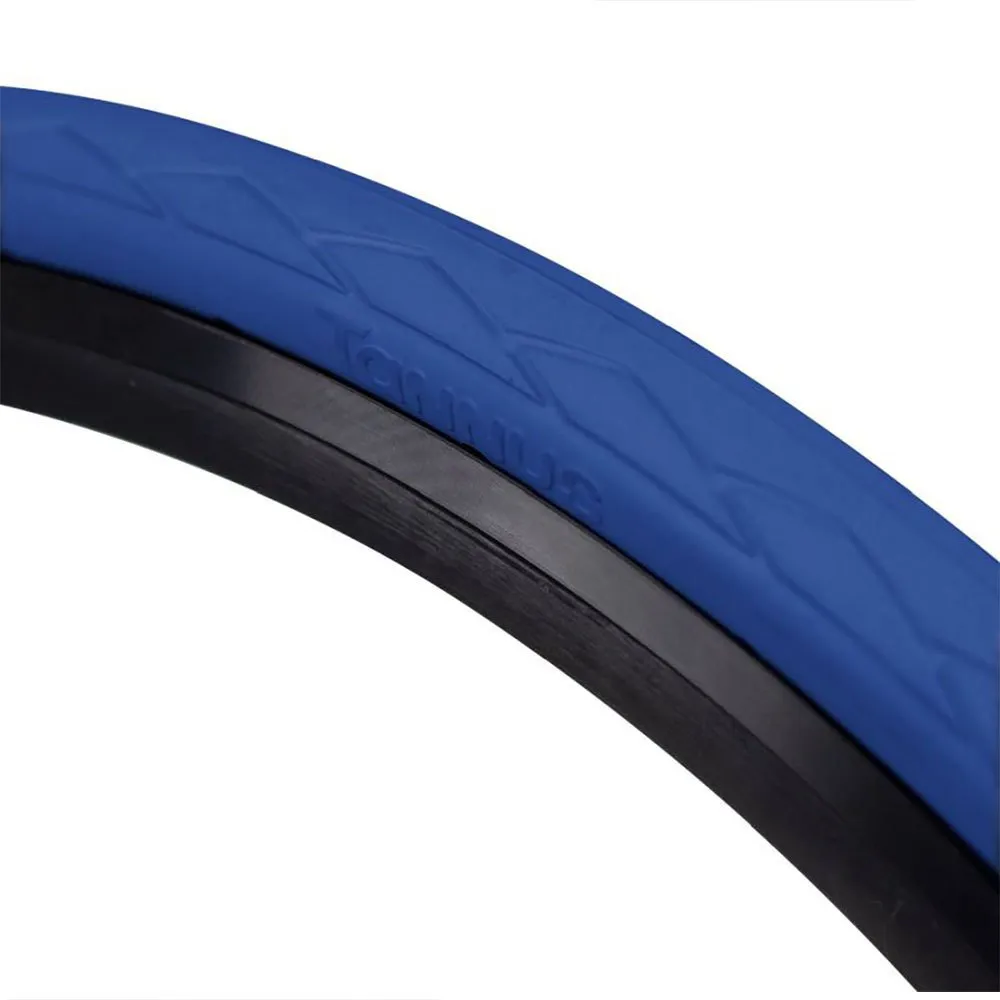 

Жесткая городская шина Tannus Semi Slick Hard Tubeless 700C x 28, синий