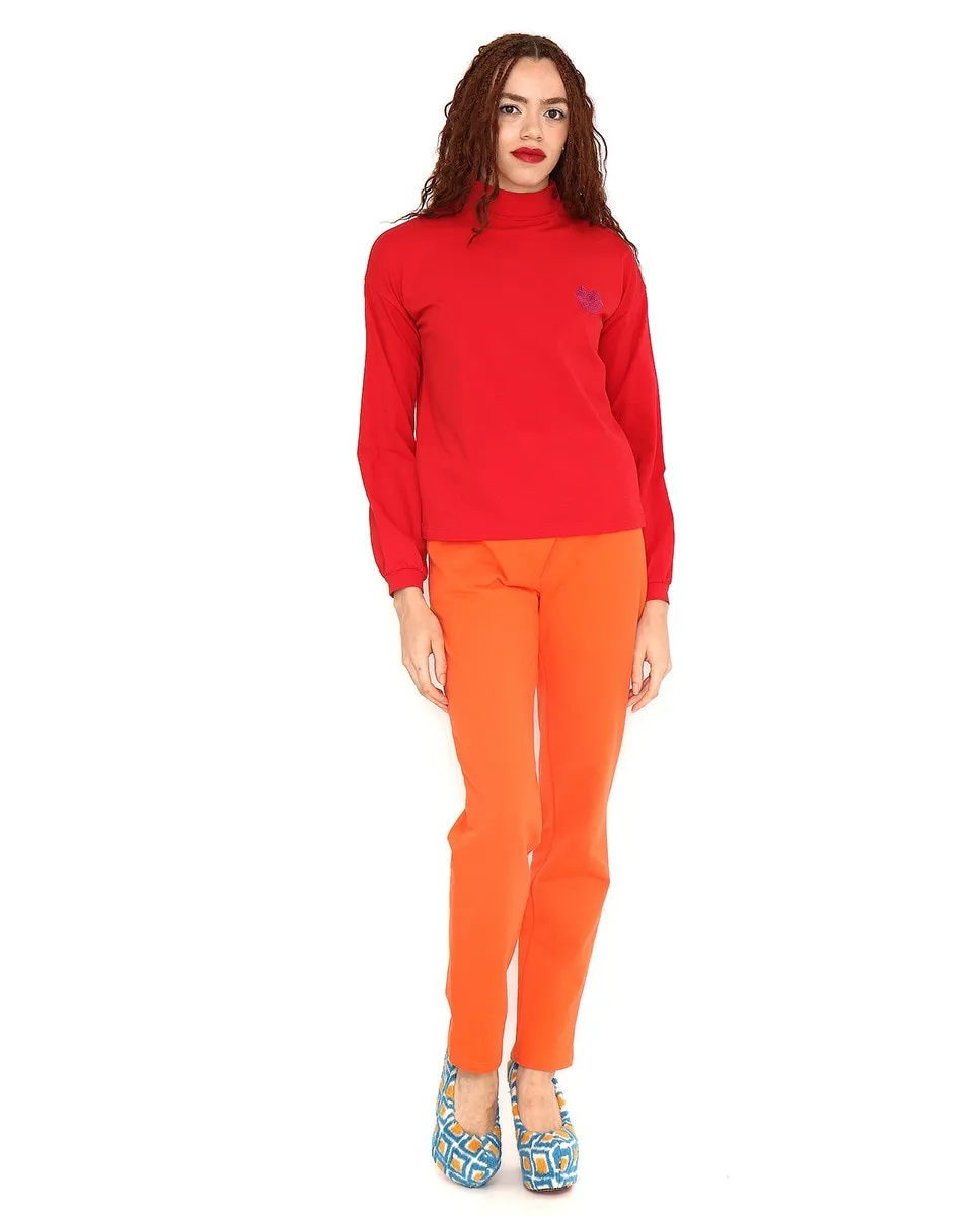 

Женская футболка Perkins Kiss Neck Agatha Ruiz de la Prada, белый