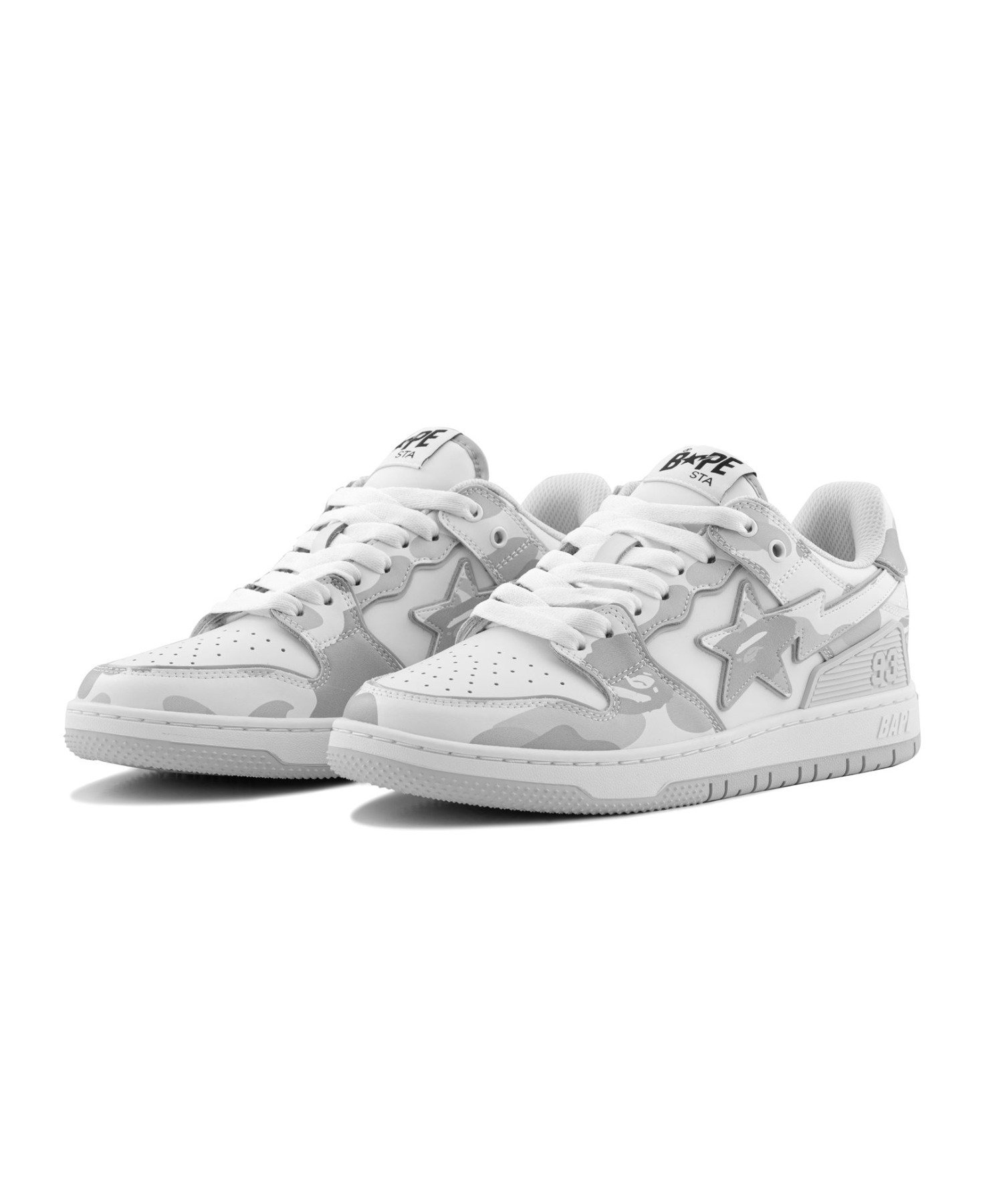 BAPE SK8 STA #2 A BATHING APE, WHITE