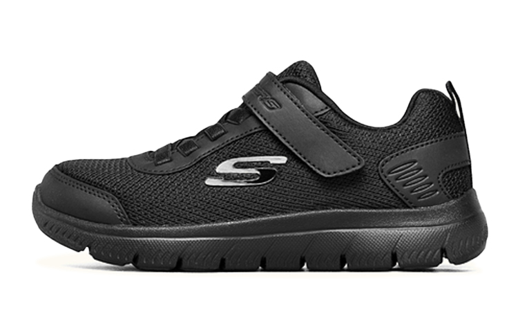 

Спортивные детские кроссовки GS Low-top черного цвета Skechers