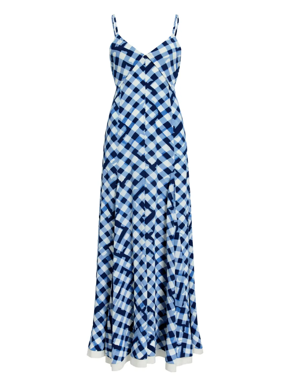 

Платье макси June Proenza Schouler, синий