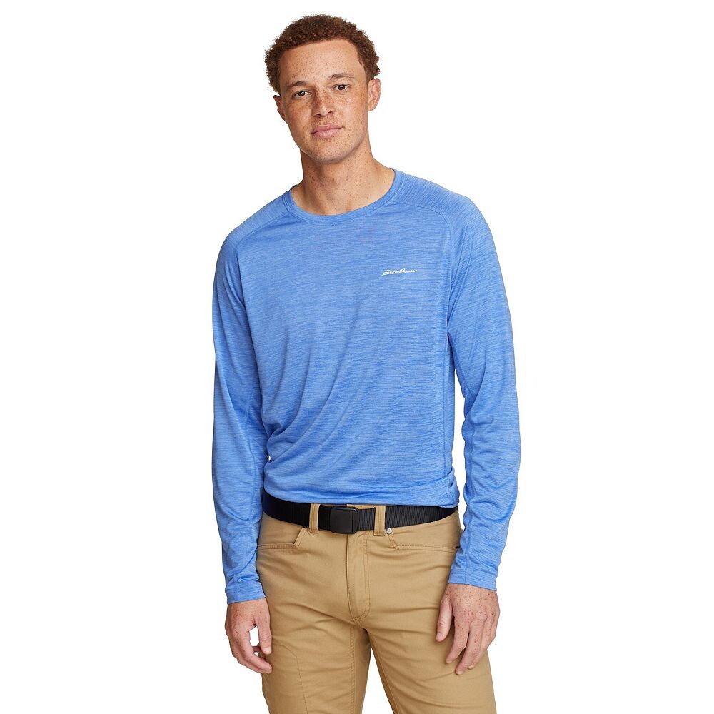 

Мужская футболка с длинными рукавами Eddie Bauer Разрешение, цвет Lapis