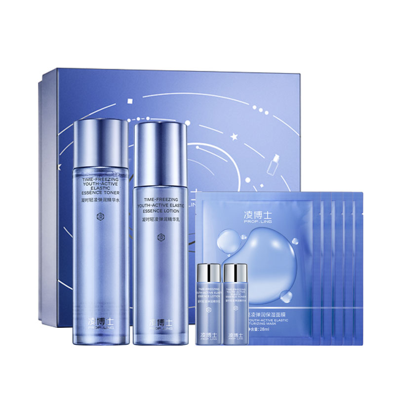 

Набор для ухода за кожей 4C Collagen Lightweight Lotion: успокаивающий, подтягивающий, увлажняющий лосьон 120мл + молочко 100г PROF.LING