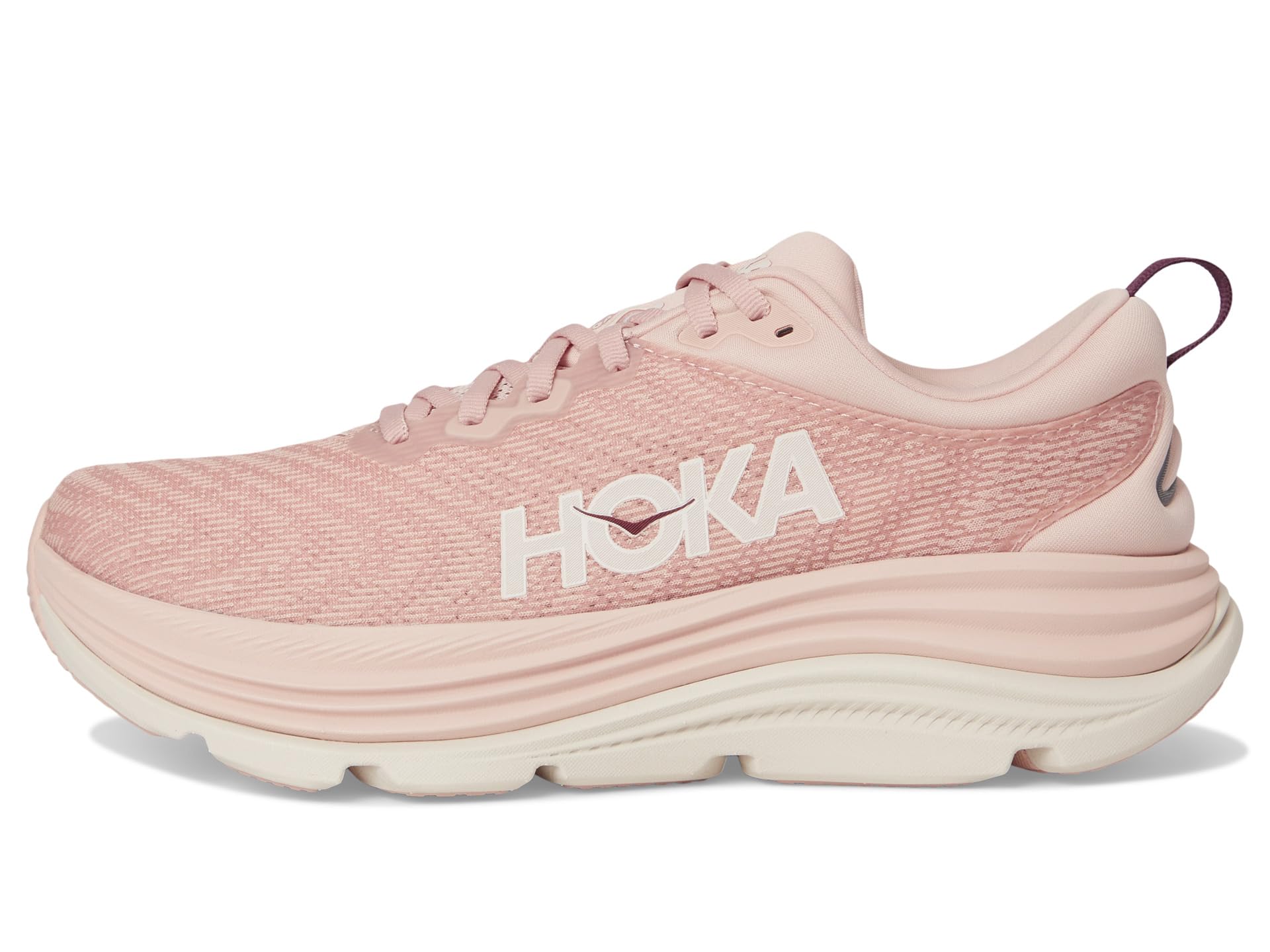 Кроссовки Hoka Gaviota 5, цвет Rose Latte/Rose Cream — фото 4