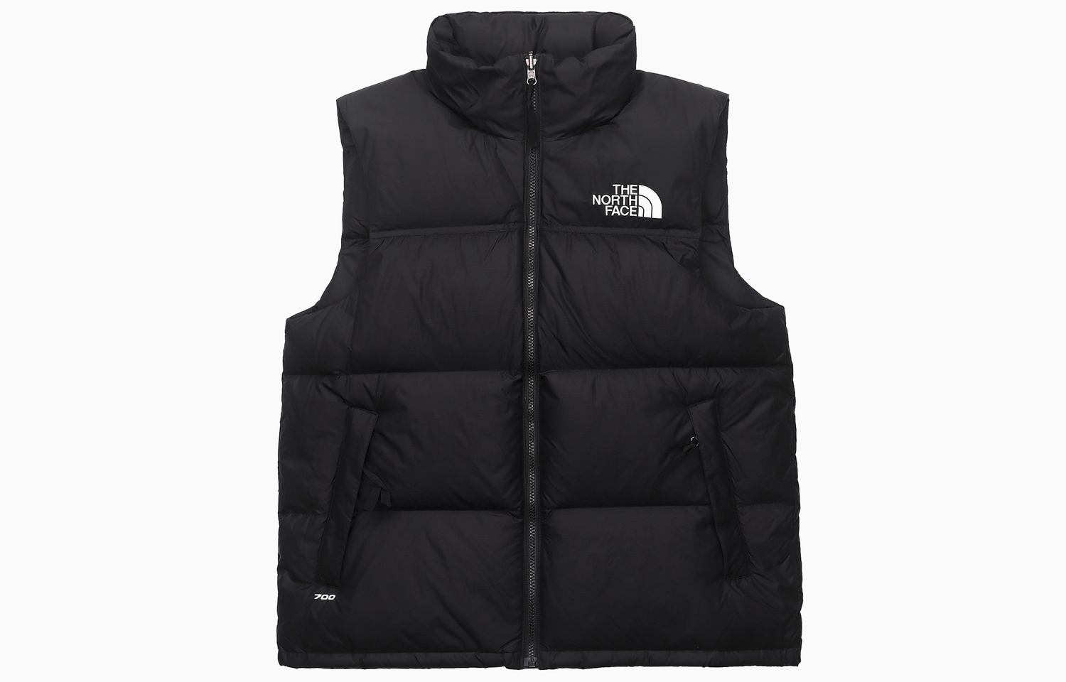 

1996 Retro Nuptse Пуховая Жилетка THE NORTH FACE, Черный Бесплатная Покупочная Сумка