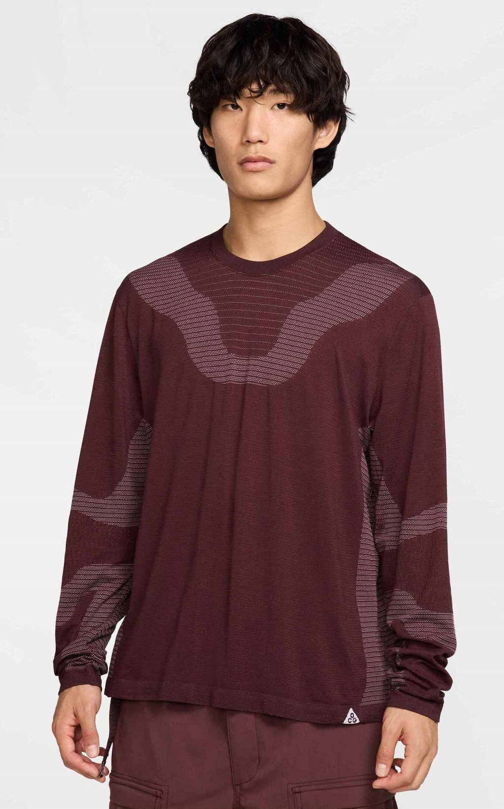 

Топ с длинными рукавами LONG SLEEVE Nike Sportswear, темно-красный