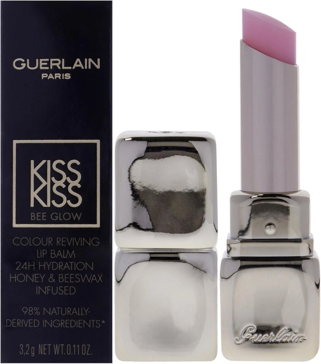 Тинт-бальзам для губ Guerlain Kiss Kiss Be Glow, 258 Rose Glow, 3.2 г