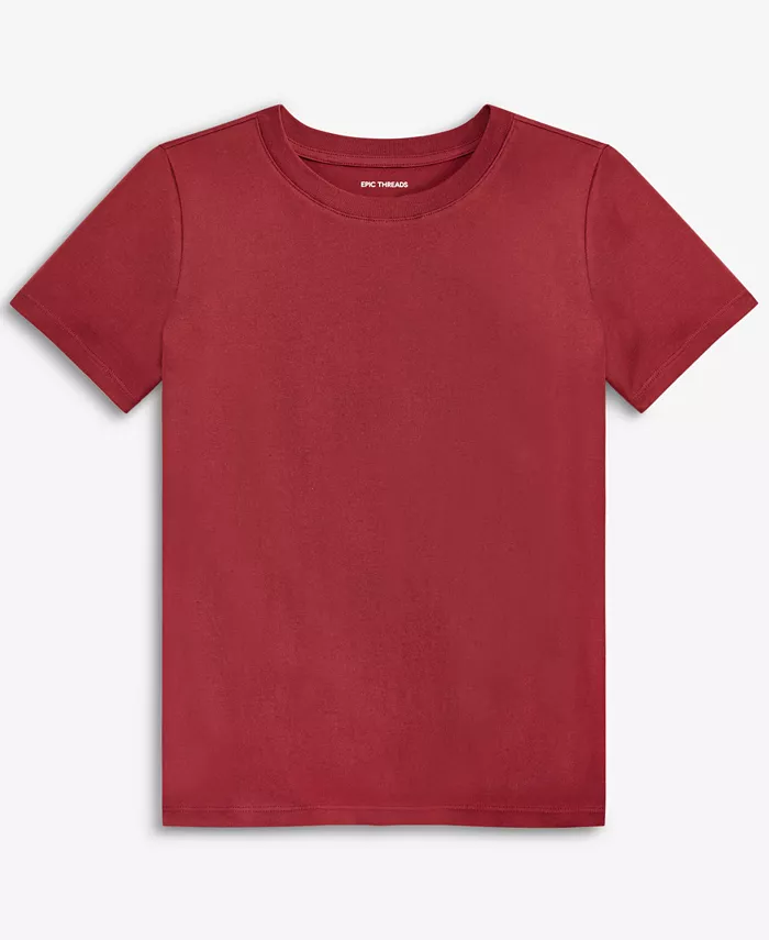

Футболка для мальчиков Little & Big Boys Solid Epic Threads, красный