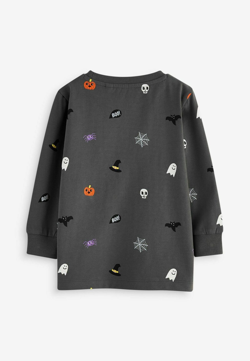 

Рубашка с длинным рукавом HALLOWEEN, REGULAR FIT Next, серый