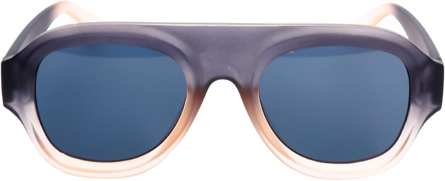 

Ретро-солнцезащитные очки квадратной формы для женщин, модные градиентные линзы с защитой от УФ-излучения UV400, трендовые мужские солнцезащитные очки-пилот mincl, Gray Brown