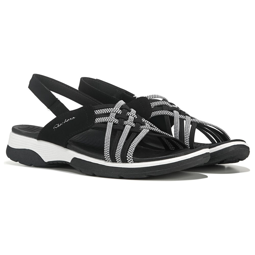 

Женские спортивные сандалии Arch Fit в стиле регги Skechers, черный