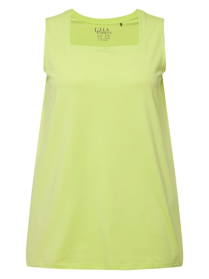 

Футболка Ulla Popken Longshirt, цвет limettengrün